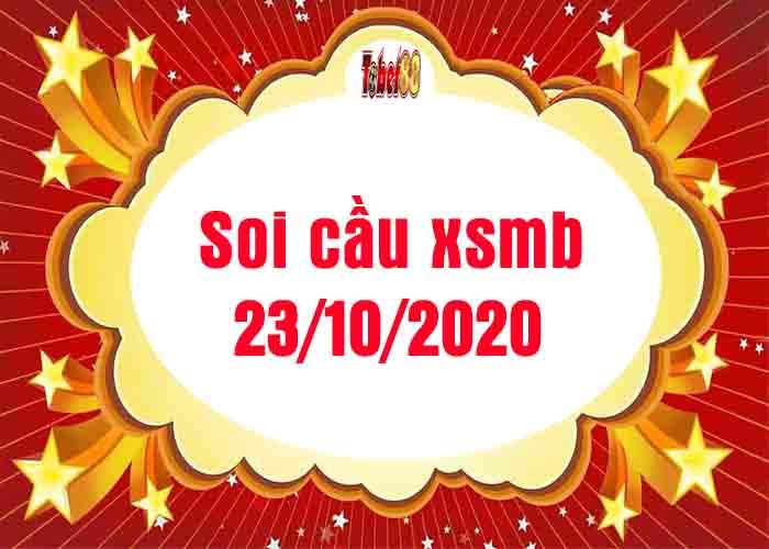 soi cau xsmb 23-10-2020