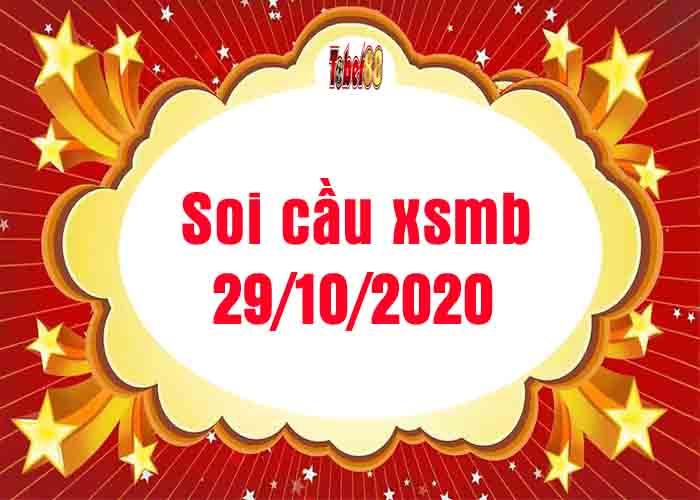 soi cau xsmb 29-10-2020
